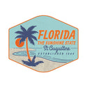 Florida Sunshine State Towns Die Cut Vinyl Sticker