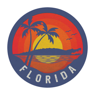Florida Gatorland Mini Vinyl Sticker