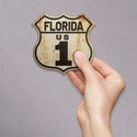 Florida US 1 Die Cut Vinyl Sticker