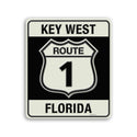 Route 1 Key West Florida Mini Vinyl Sticker