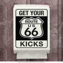 Route 66 Get Your Kicks Paper Towel Dispenser
