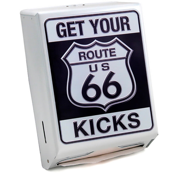 Route 66 Get Your Kicks Paper Towel Dispenser