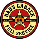 Dads Garage Full Service Wall Decal
