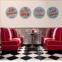 Take Out Or Eat Here Wall Decal