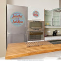 Take Out Or Eat Here Wall Decal