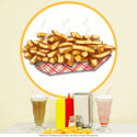 French Fries Food Wall Decal