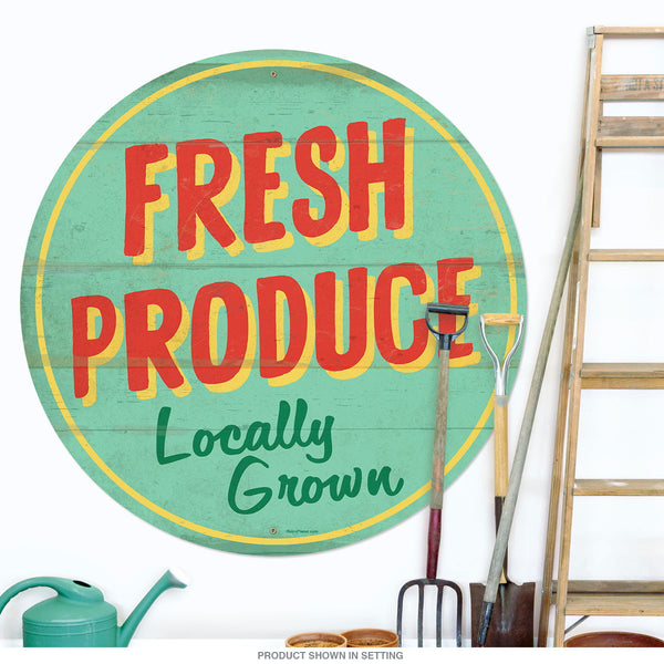 Fresh Produce Farm Stand Market Wall Decal