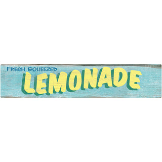 Lemonade Rustic Wood-Look Wall Decal