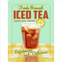 Iced Tea Refreshing Drink Wall Decal