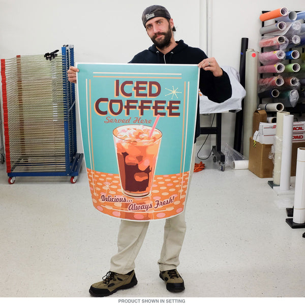 Iced Coffee Refreshing Drink Wall Decal