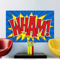 Wham Comic Book Sound Effect Wall Decal