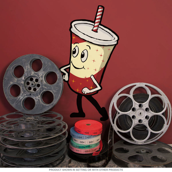 Soda Pop Dancing Movie Snacks Wall Decal