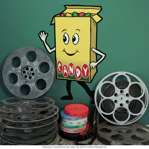 Candy Box Dancing Movie Snacks Wall Decal