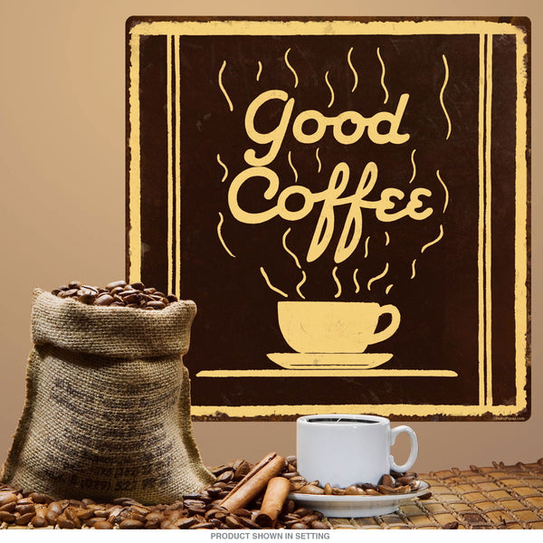 Good Coffee Steam Wall Decal