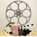 Honeycomb Movie Reel Cut Out Wall Decal