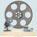 Classic Movie Reel Cut Out Wall Decal