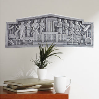 Salute to Industry Plaque Wall Decal