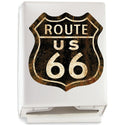 Route 66 Distressed Paper Towel Dispenser