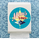 Moms Diner 24 Hours Paper Towel Dispenser