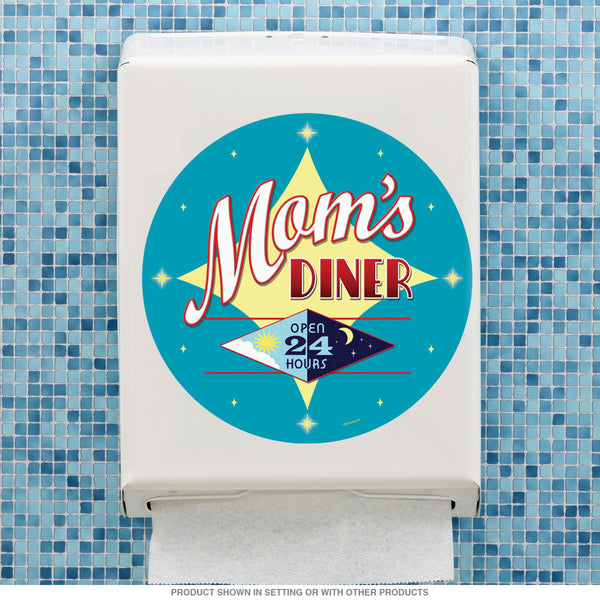 Moms Diner 24 Hours Paper Towel Dispenser