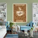 Welcome Coffee Lovers Decal