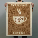 Welcome Coffee Lovers Decal