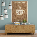 Welcome Coffee Lovers Decal