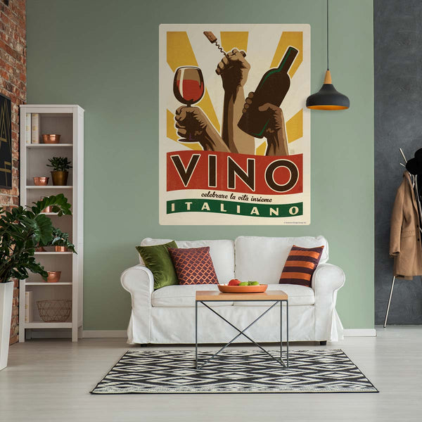 Vino Italiano Italian Wine Decal
