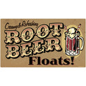 Root Beer Floats Frosty Mug Wall Decal