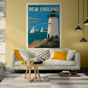 New England Lighthouse Decal