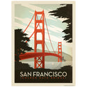San Francisco California Golden Gate Bridge Decal