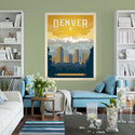 Denver Colorado Mile High City Decal