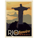 Rio De Janeiro Brazil Christ the Redeemer Decal