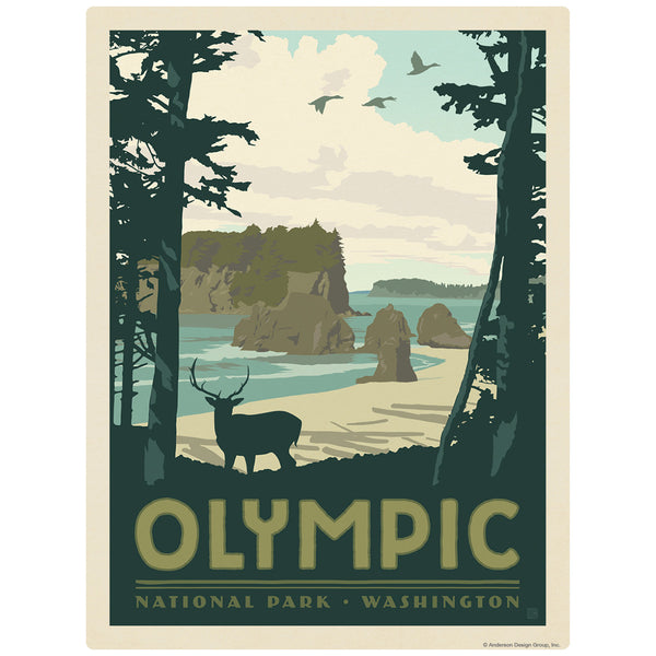 Olympic National Park Washington Decal
