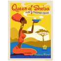 Queen of Sheba Coffee Decal