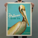 Pelican Seaside Pub Decal