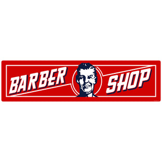 Barber Shop Man Wall Decal