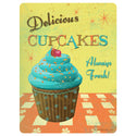Delicious Cupcakes Bakery Vinyl Sticker