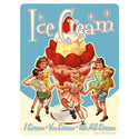 Ice Cream You Scream Kids Vinyl Sticker