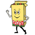 Candy Box Dancing Snack Vinyl Sticker