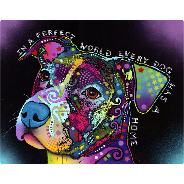 Perfect World Pit Bull Dog Dean Russo Wall Decal