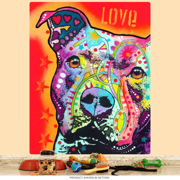 Thoughtful Pit Bull Dog Dean Russo Wall Decal