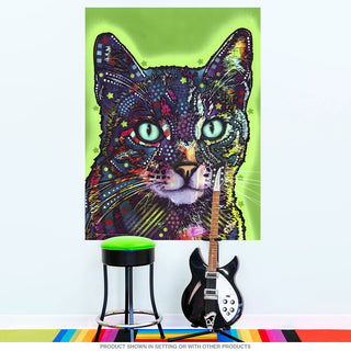 Watchful Shorthair Cat Dean Russo Wall Decal