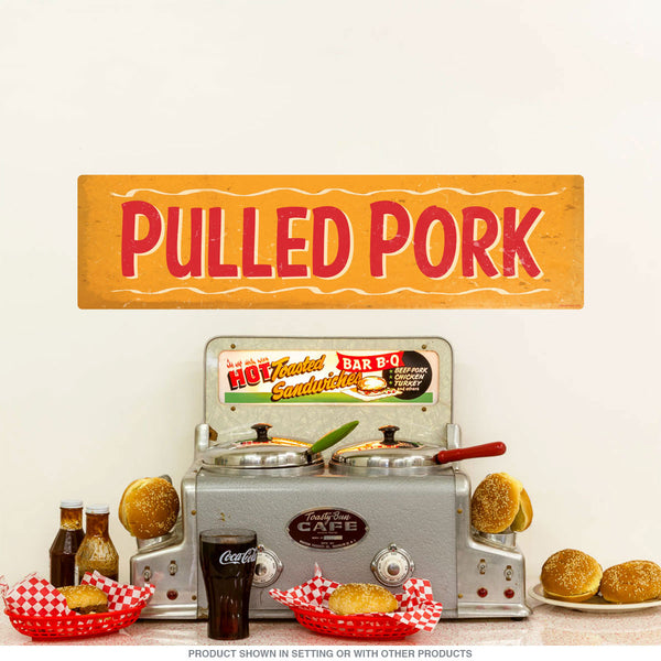 Pulled Pork BBQ Barbecue Wall Decal