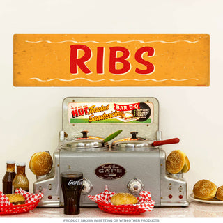 Ribs Southern BBQ Barbecue Wall Decal