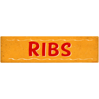 Ribs Southern BBQ Barbecue Wall Decal