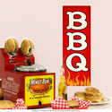 BBQ Flames Barbecue Wall Decal