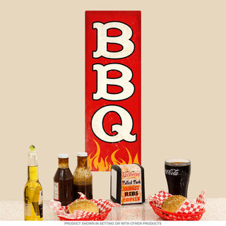 BBQ Flames Barbecue Wall Decal
