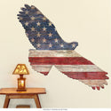 American Flag Eagle Cutout Wall Decal