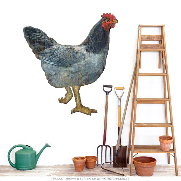 Hen Chicken Cut Out Animal Wall Decal
